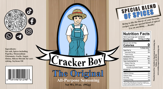 Cracker Boy Original Seasoning 35 oz